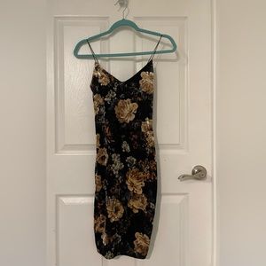Size small mini velvet dress